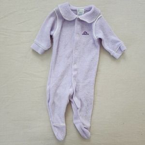 Vintage Jordache Lavender PJs 0-3 months